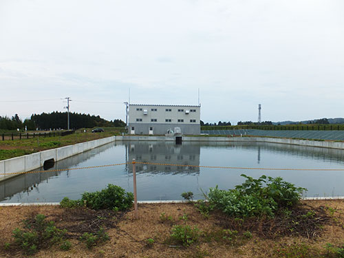 山形県西置賜郡山王原地区揚水機場の設計を行い、
かんがい用水の貯水と揚水機場を設計しました。